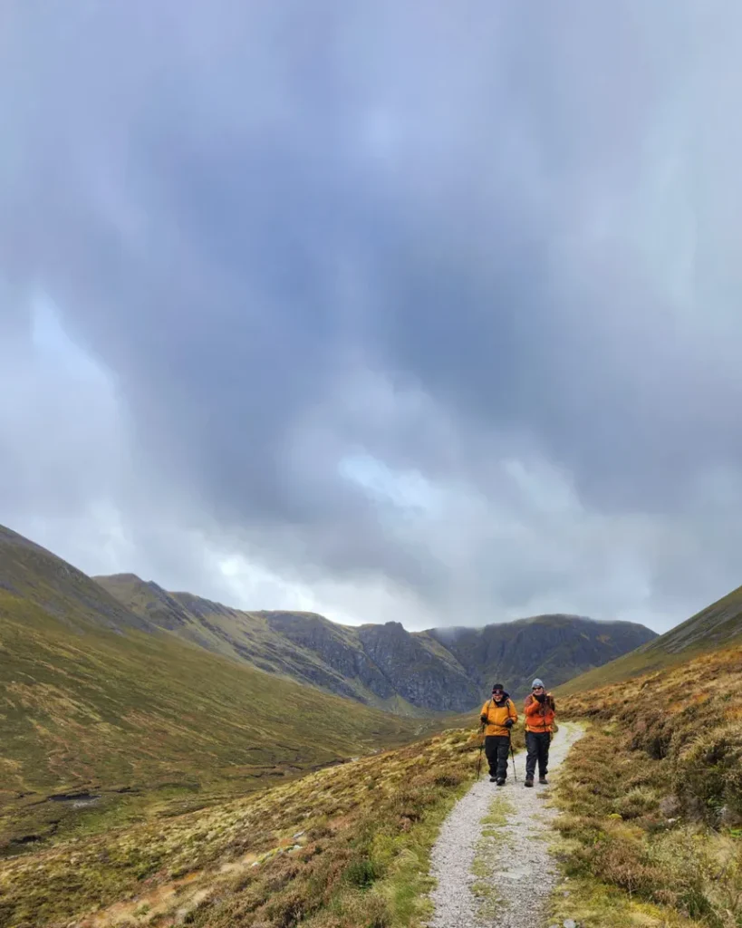 Walking in the Creag Meagaidh Nature Reserve