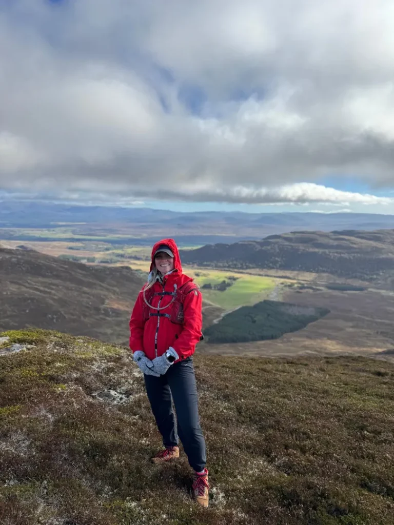 The week culminated with the ascent of Creag Liath (743m)