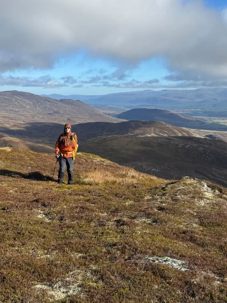 The week culminated with the ascent of Creag Liath (743m)