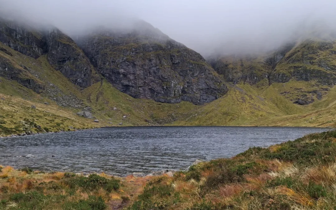 Autumn Gold at Creag Meagaidh: Our Moderate Walking Week Begins in Coire Àrdair